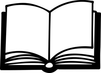 open book vector icon 