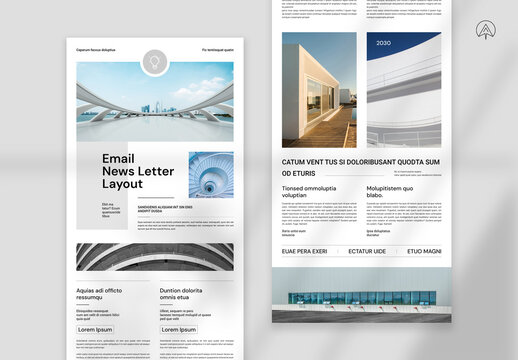 Email News Letter Layout