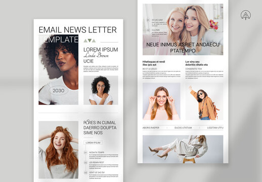 Clean Email News Letter Template