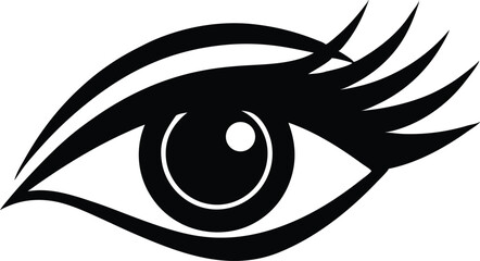 eye with iris vector