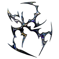 Iridescent Chrome Neotribal