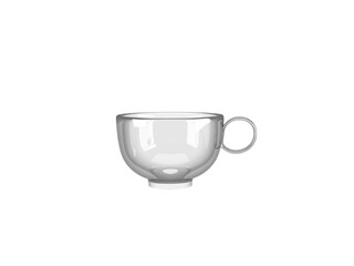 empty glass cup