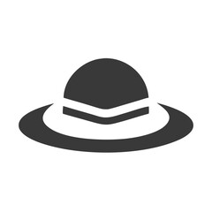 Fototapeta premium Hat Icon Representing Headwear and Fashion Accessory