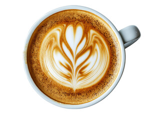 cup of coffee with heart