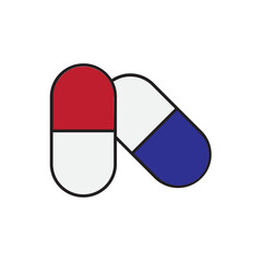 pills color icon