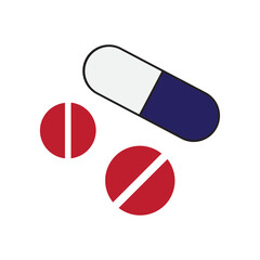 pills color icon