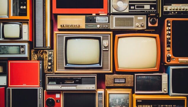 Vintage electronics collection