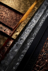black leather background