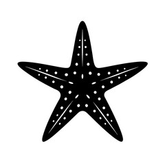 Phoenix Rising Animal Silhouette  Vector Illustration on White Background