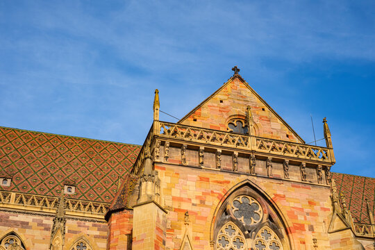 Martinsm&uuml;nster Colmar, Elsass, Frankreich