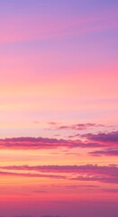 Ethereal Sunset Clouds in Vibrant Skies for Phone Background Wallpaper