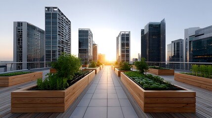 Visual guide to vibrant urban rooftop gardens and sustainable living