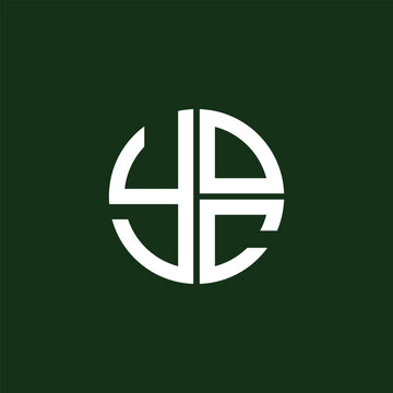 YOC logo YOC icon YOCvector YOC monogram YOCletter YOCminimalist YOC Circle YOCflat Unique modern flat abstract logo design.