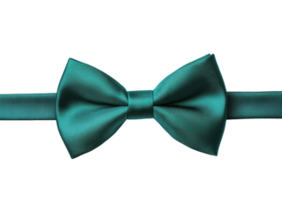 Elegant teal bow tie for formal occasions and events