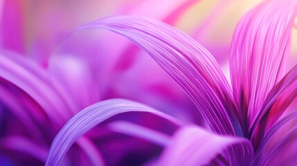Vibrant purple and pink foliage close-up
