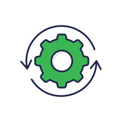 Processing Vector icon