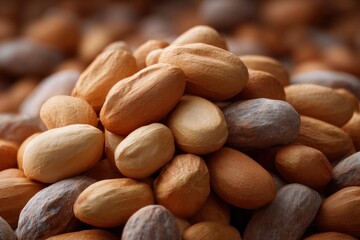 Obraz premium Roasted Pilinut Pile