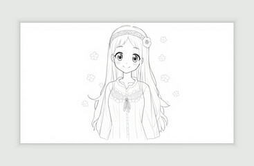 ai genarate anime vector desgine