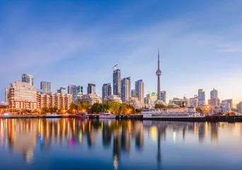 Fotobehang Toronto Toronto, Ontario, Canada Skyline at Twilight  © SeanPavonePhoto
