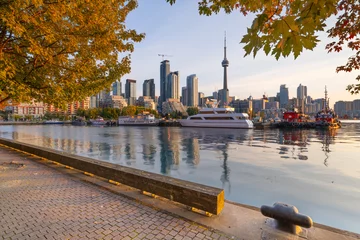 Selbstklebende Fototapeten Toronto Toronto, Ontario, Canada Cityscape in Autumn  © SeanPavonePhoto