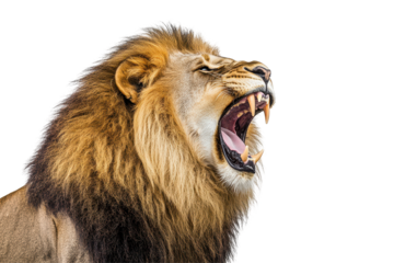 Aggressive lion image captures intense emotion dominance and the untamed force of natures king