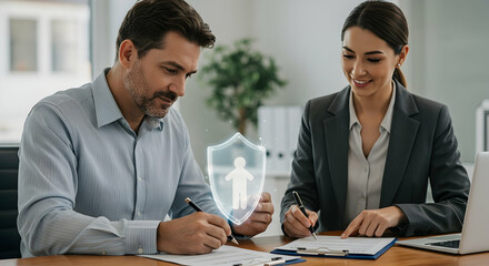 Family insurance policy consultation securing future protection financial planning investment advisor professional guidance