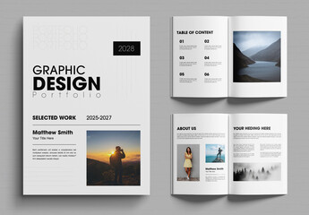 Graphic Design Portfolio Layout