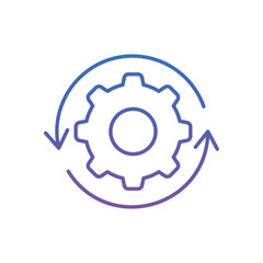 Processing Vector icon