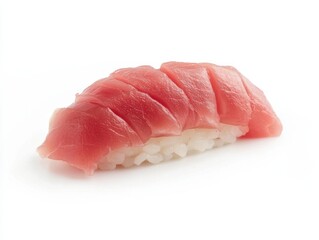 マグロの握り寿司（白背景）