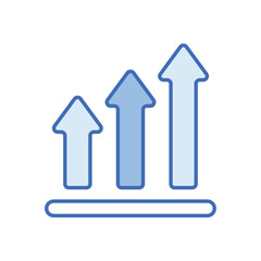 Growth Vector icon