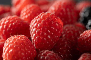 Hand-picked raspberry, bursting with natural sweetness and exquisite detail