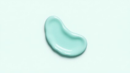 Abstract shape. Smooth texture. Soft blue. Minimalist background. Design element. Creative asset. Modern art. Clean aesthetics. Pastel colors. Calm mood. Contemporary style. Artistic concept. Visual 