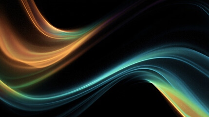 Vibrant Neon Liquid Math Equations Floating in Dark Space Abstract Digital Art for Science and Tech Lovers