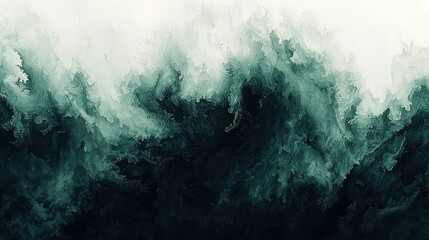 Abstract textured landscape