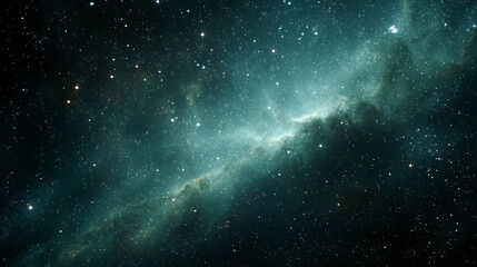 Obraz premium Cosmic Nebula Art with Swirling Colors and Ethereal Glow for Wall Decor and Celestial Inspiration