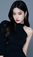 Fototapeta premium black dress