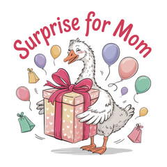 goose, funny goose, happy mothers day, mom mug, best mom ever, sublimation designs, popular trends, daughter to mom gifts, watercolor flower, mother day, mug wrap, gift for daughter, mother and daught