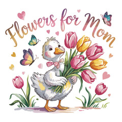 Obraz premium Happy Mothers Day, Mom Mug, Best Mom Ever, Sublimation Designs, Popular Trends, Daughter To Mom Gifts, Watercolor Flower, Mother Day, Mug Wrap, Gift For Daughter, Mother And Daughter Mug, Gift For Chi
