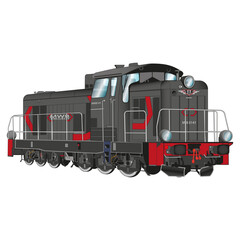 Locomotive diesel © MWB Project