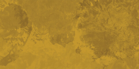 Handcrafted Yellow Grunge Background with Smudged Paint and Organic Movement

