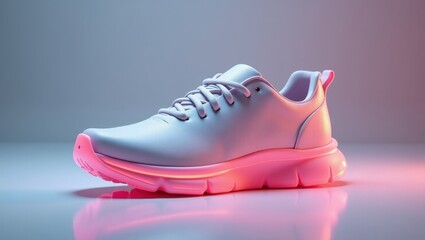 Wide Toe Shoes. Futuristic Footwear. Abstract futuristic concept. Wide toe shoes symbolize futuristic elegance with touch of playfulness and youthful energy.