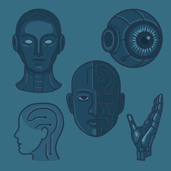 Cyber-inspired elements and the cyber age