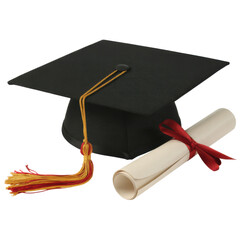 Meditation Cushion with Autumn Leaves and Candle on Wood