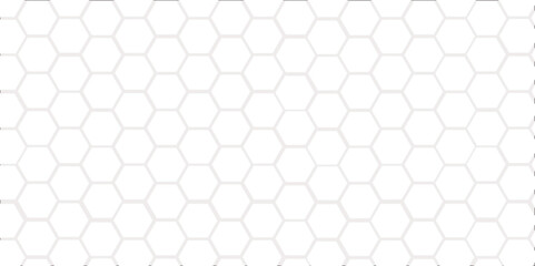 Seamless hexagonal pattern texture design with geometric honeycomb structure