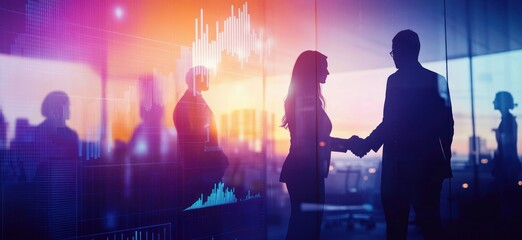 Business deal in modern office (1)