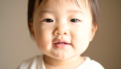 日本人のかわいい赤ちゃんモデル
