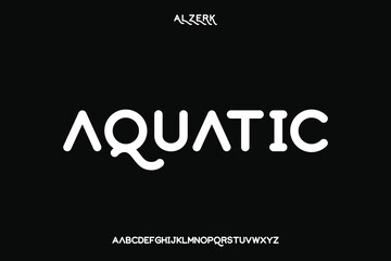 Display alphabet font vector design suitable for headline, poster, logo, magazine and many more