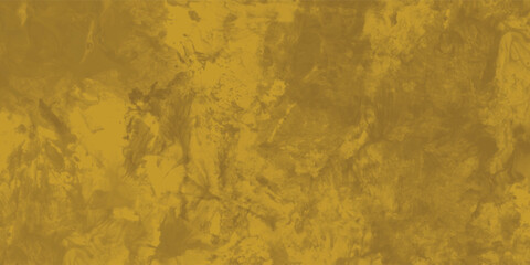 Grungy Abstract Yellow Texture Featuring Bold Brushstroke Patterns and Smudged Paint Effects

