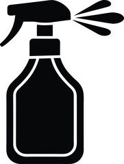vector illustration of a spray bottle