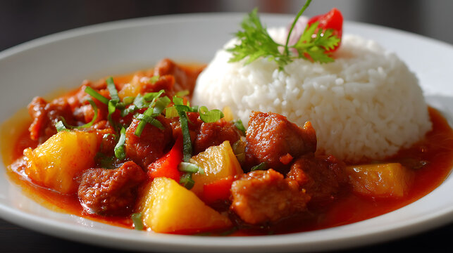 Exquisite Culinary Delight: A vibrant, appetizing dish of expertly prepared food, tantalizing with fresh ingredients, set against a clean backdrop, ideal for culinary promotions. - Powered by Adobe